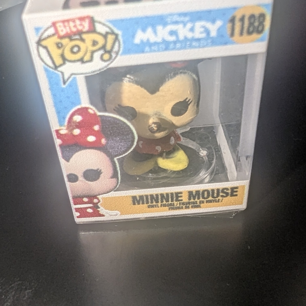Funko Minnie Mouse Bitty Pop! Figure - Red, Yellow, Black, Gold